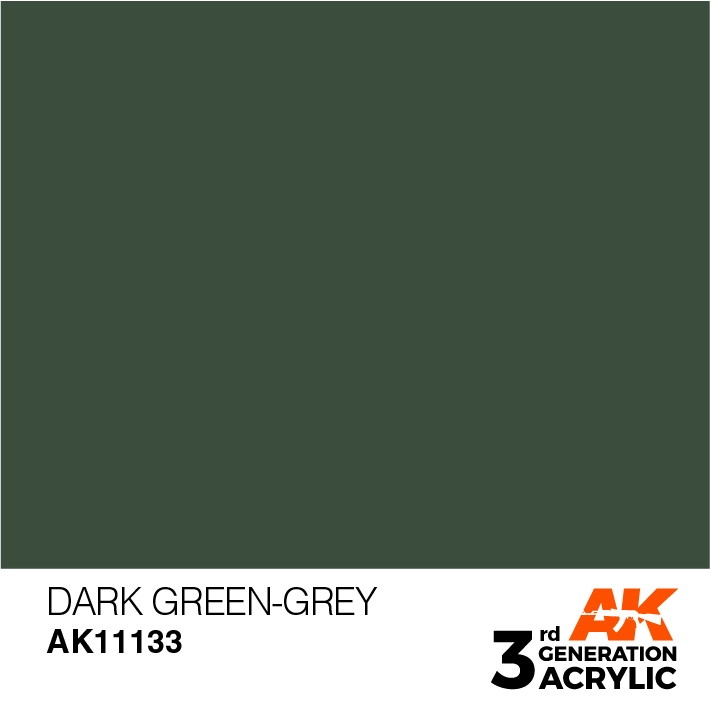 【新製品】AK11133 ダークグリーングレイ 【AKアクリル3G (サードジェネレーション)】