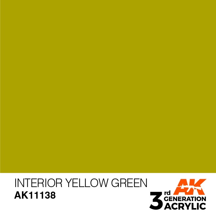 【新製品】AK11138 インテリアイエローグリーン 【AKアクリル3G (サードジェネレーション)】