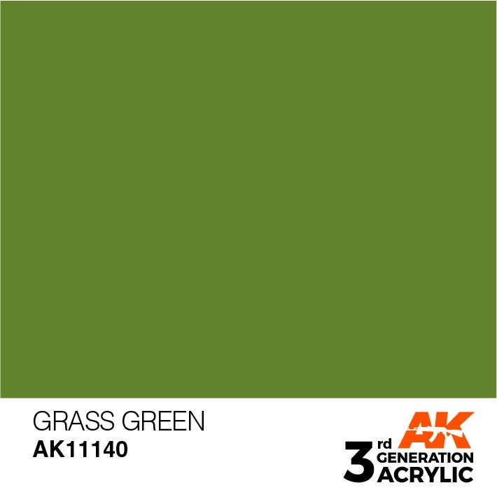 【新製品】AK11140 グラスグリーン 【AKアクリル3G (サードジェネレーション)】