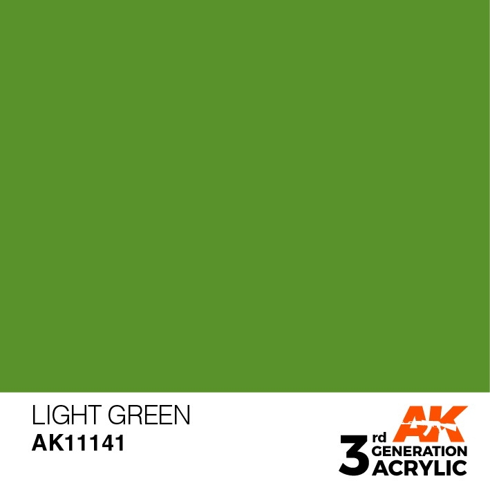【新製品】AK11141 ライトグリーン 【AKアクリル3G (サードジェネレーション)】