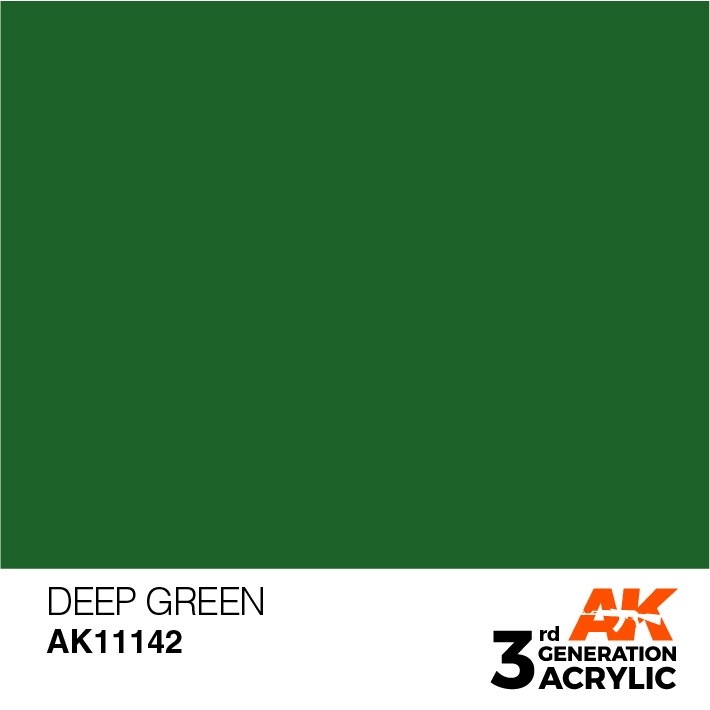 【新製品】AK11142 ディープグリーン 【AKアクリル3G (サードジェネレーション)】