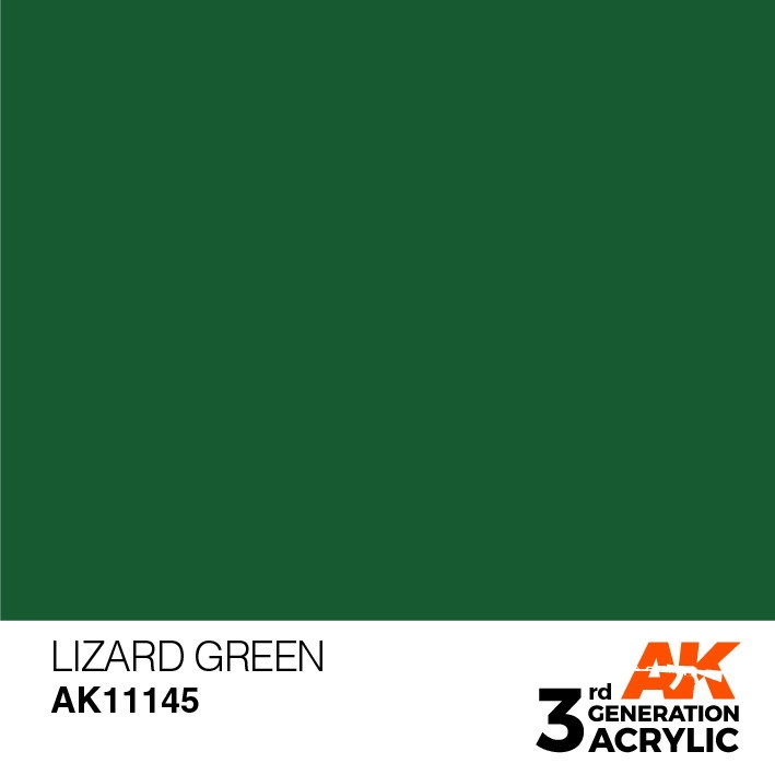 【新製品】AK11145 リザードグリーン 【AKアクリル3G (サードジェネレーション)】
