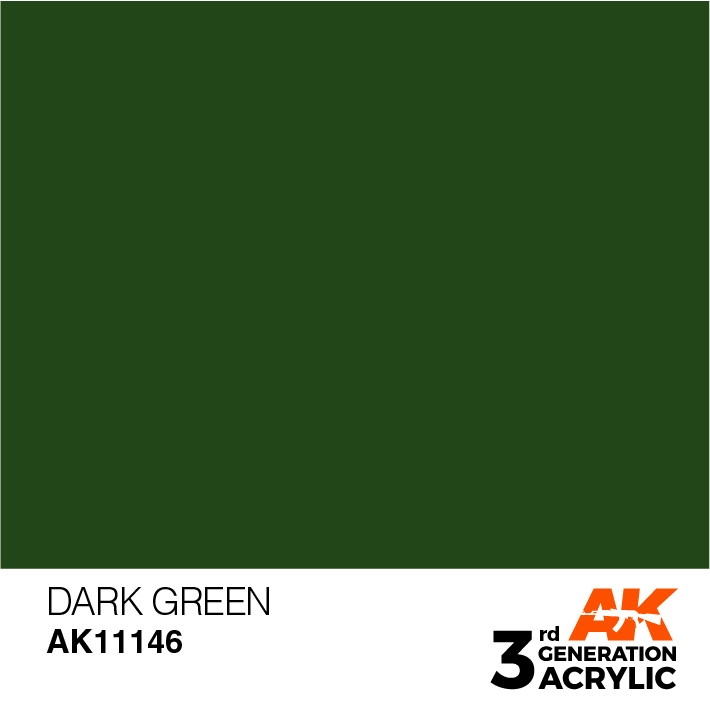 【新製品】AK11146 ダークグリーン 【AKアクリル3G (サードジェネレーション)】
