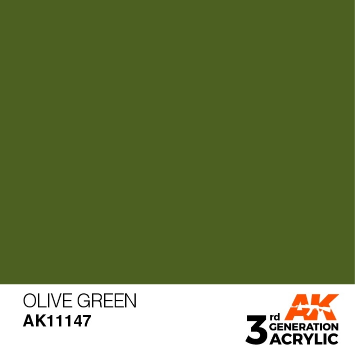 【新製品】AK11147 オリーブグリーン 【AKアクリル3G (サードジェネレーション)】