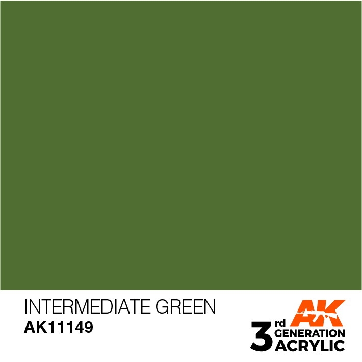 【新製品】AK11149 インターメディエイトグリーン 【AKアクリル3G (サードジェネレーション)】