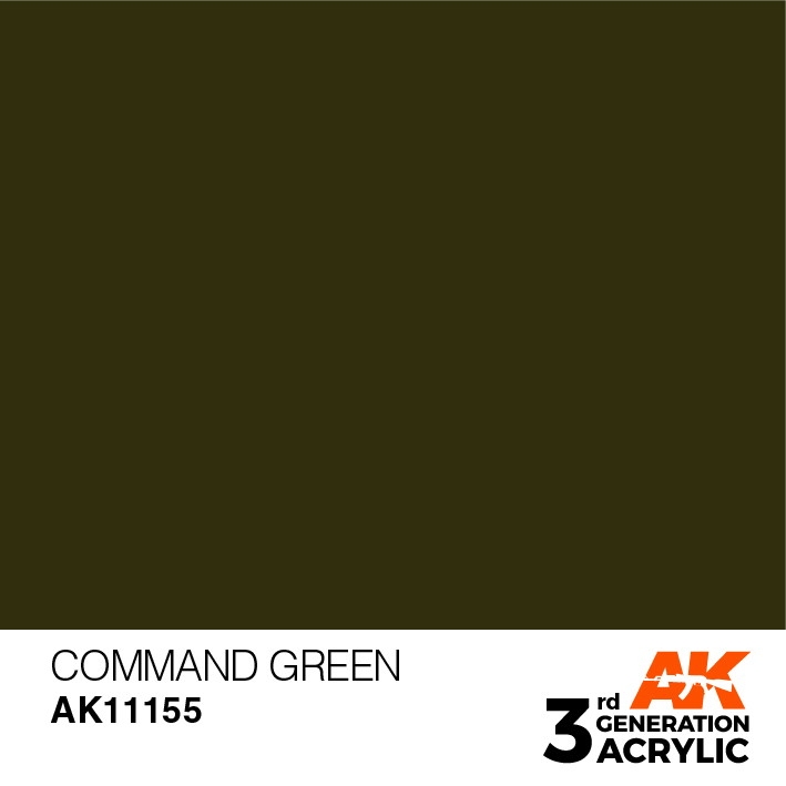 【新製品】AK11155 コマンドグリーン 【AKアクリル3G (サードジェネレーション)】