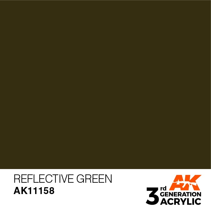 【新製品】AK11158 リフレクティブグリーン 【AKアクリル3G (サードジェネレーション)】