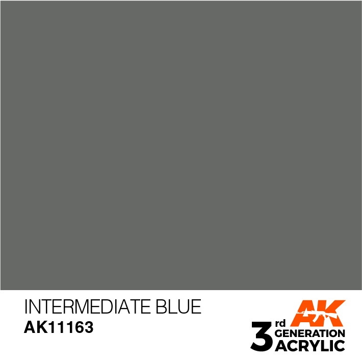 【新製品】AK11163 インターメディエイトブルー 【AKアクリル3G (サードジェネレーション)】
