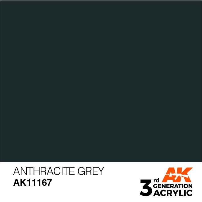 【新製品】AK11167 アントラサイトグレイ 【AKアクリル3G (サードジェネレーション)】