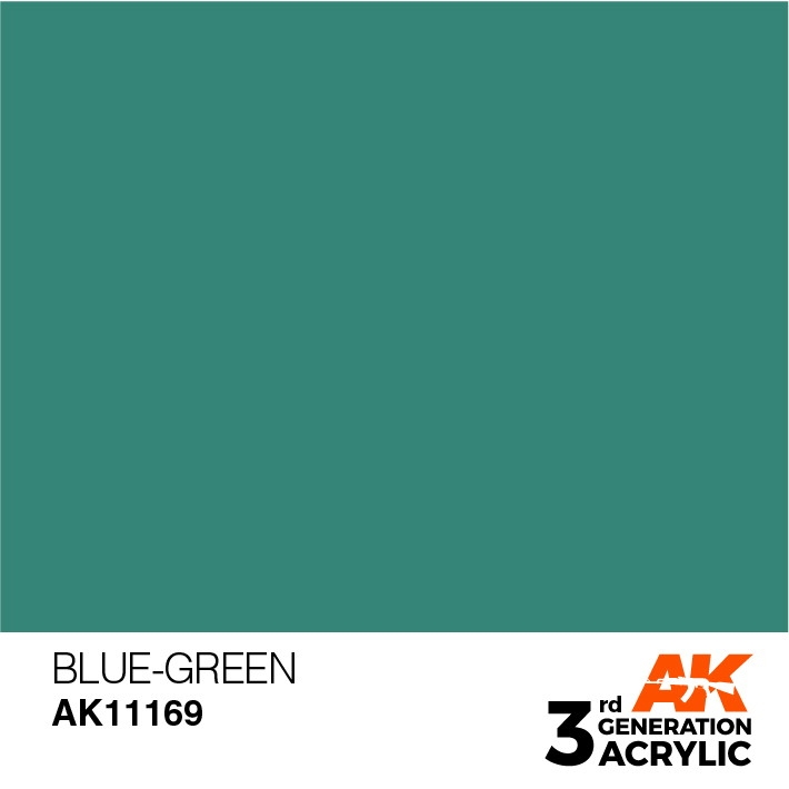 【新製品】AK11169 ブルーグリーン 【AKアクリル3G (サードジェネレーション)】