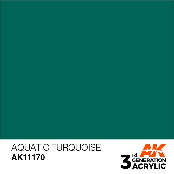 【新製品】AK11170 アクアティックターコイズ 【AKアクリル3G (サードジェネレーション)】