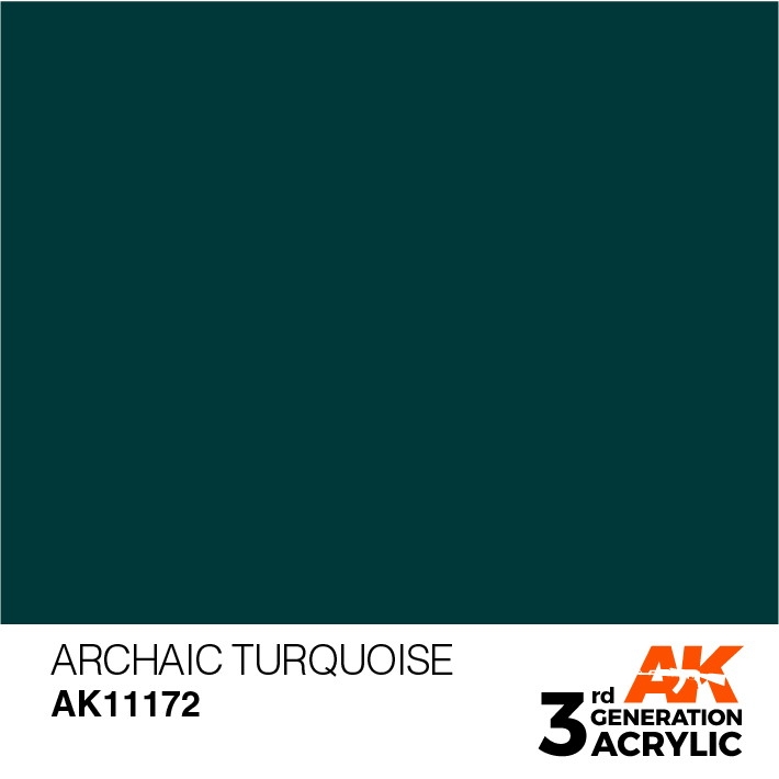 【新製品】AK11172 アーカイックターコイズ 【AKアクリル3G (サードジェネレーション)】