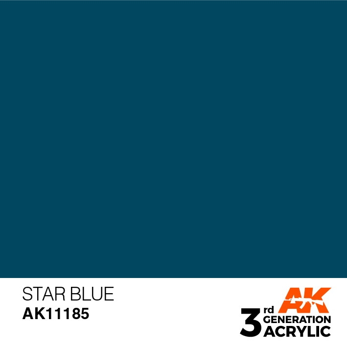 【新製品】AK11185 スターブルー 【AKアクリル3G (サードジェネレーション)】