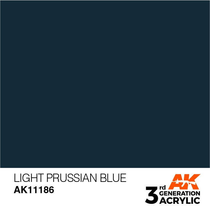 【新製品】AK11186 ライトプルシアンブルー 【AKアクリル3G (サードジェネレーション)】