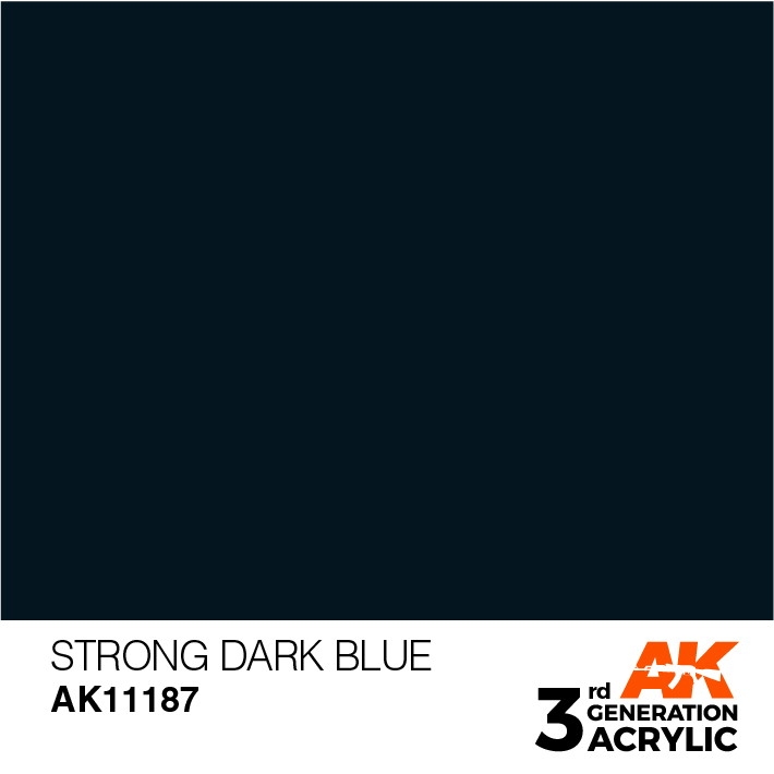 【新製品】AK11187 ストロングダークブルー 【AKアクリル3G (サードジェネレーション)】