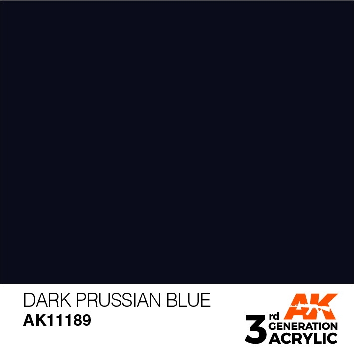 【新製品】AK11189 ダークプルシアンブルー 【AKアクリル3G (サードジェネレーション)】