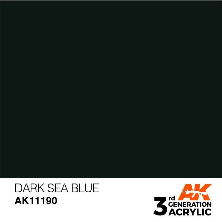 【新製品】AK11190 ダークシーブルー 【AKアクリル3G (サードジェネレーション)】