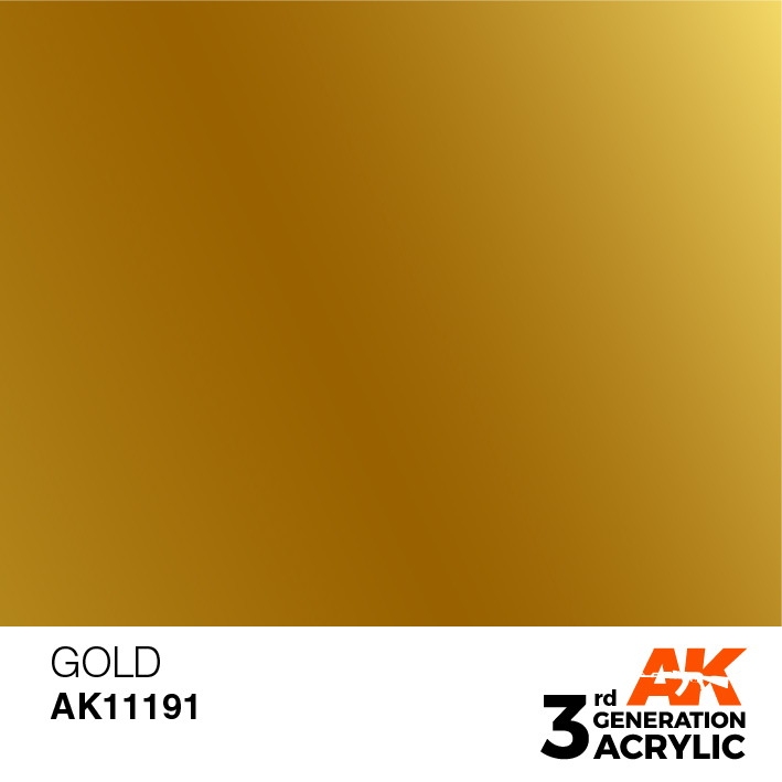 【新製品】AK11191 ゴールド 【AKアクリル3G (サードジェネレーション)】