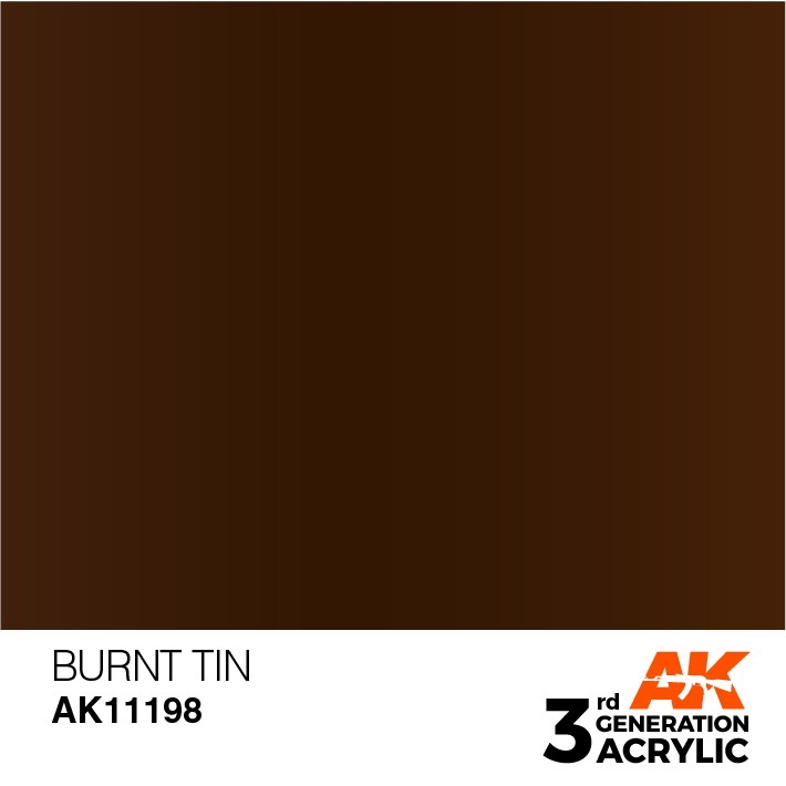 【新製品】AK11198 バーントティン 【AKアクリル3G (サードジェネレーション)】