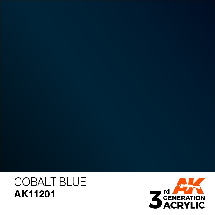【新製品】AK11201 コバルトブルー 【AKアクリル3G (サードジェネレーション)】