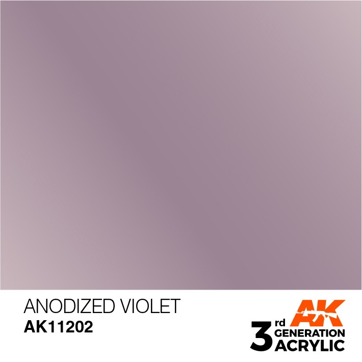 【新製品】AK11202 アノダイズドバイオレット 【AKアクリル3G (サードジェネレーション)】