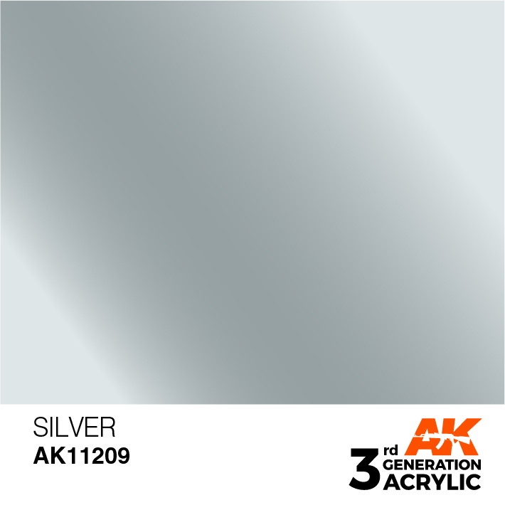 【新製品】AK11209 シルバー 【AKアクリル3G (サードジェネレーション)】