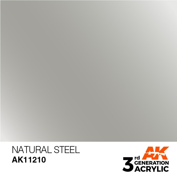 【新製品】AK11210 ナチュラルスチール 【AKアクリル3G (サードジェネレーション)】