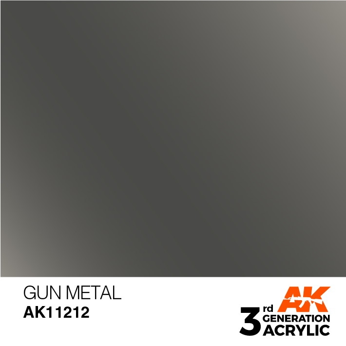 【新製品】AK11212 ガンメタル 【AKアクリル3G (サードジェネレーション)】