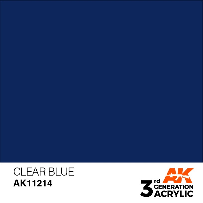 【新製品】AK11214 クリアーブルー 【AKアクリル3G (サードジェネレーション)】