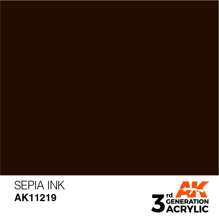 【新製品】AK11219 セピアインク 【AKアクリル3G (サードジェネレーション)】