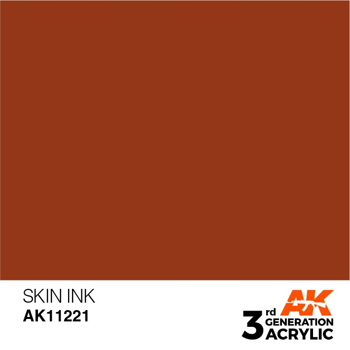 【新製品】AK11221 スキンインク 【AKアクリル3G (サードジェネレーション)】