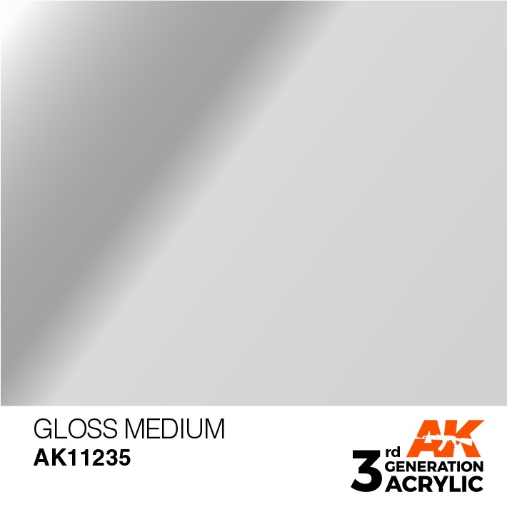 【新製品】AK11235 グロスメディウム 【AKアクリル3G (サードジェネレーション)】