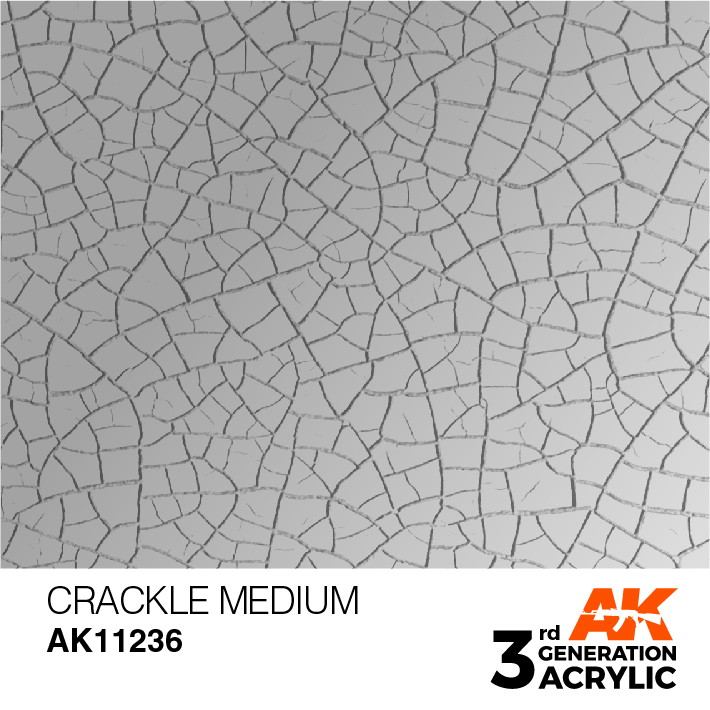 【新製品】AK11236 クラックルメディウム 【AKアクリル3G (サードジェネレーション)】