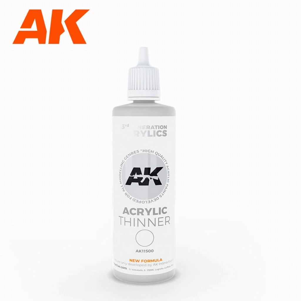 【新製品】AK11500 3Gアクリルシンナー 100ml 【AKアクリル3G (サードジェネレーション)】