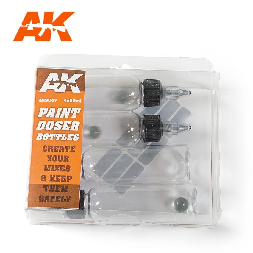 【新製品】AK9047 汎用ボトル 60mlx4本パック ツール