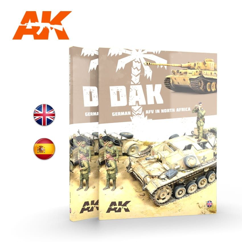 【新製品】AK912 DAK 北アフリカのドイツ軍装甲戦闘車輌