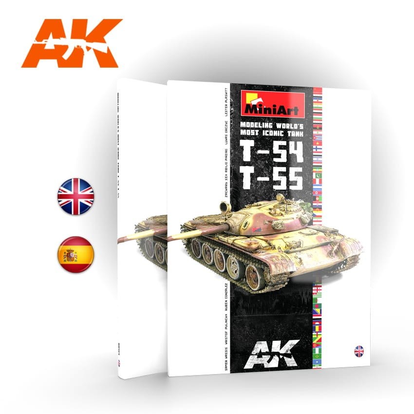 【新製品】AK914 T-54/T-55戦車モデリング