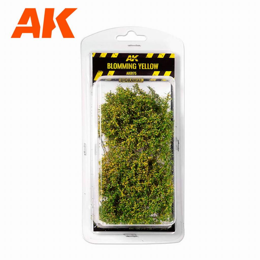 【新製品】AK8175 灌木 イエローの花つき