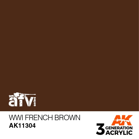 【新製品】AK11304 WWI フレンチブラウン 【AKアクリル3G (サードジェネレーション)】