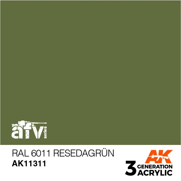 【新製品】AK11311 RAL6011 レゼダグリュン 【AKアクリル3G (サードジェネレーション)】