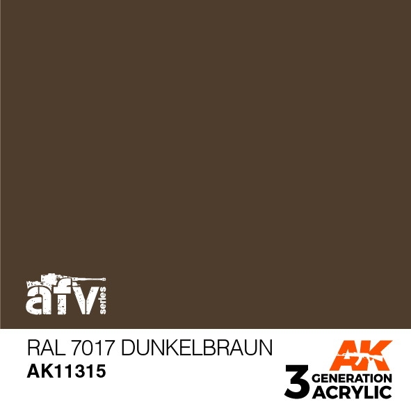 【新製品】AK11315 RAL7017 デュンケルブラウン 【AKアクリル3G (サードジェネレーション)】