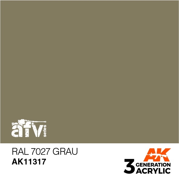 【新製品】AK11317 RAL7027 グラウ 【AKアクリル3G (サードジェネレーション)】