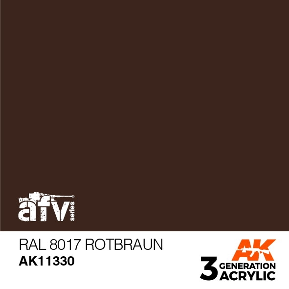 【新製品】AK11330 RAL8017 ロートブラウン 【AKアクリル3G (サードジェネレーション)】