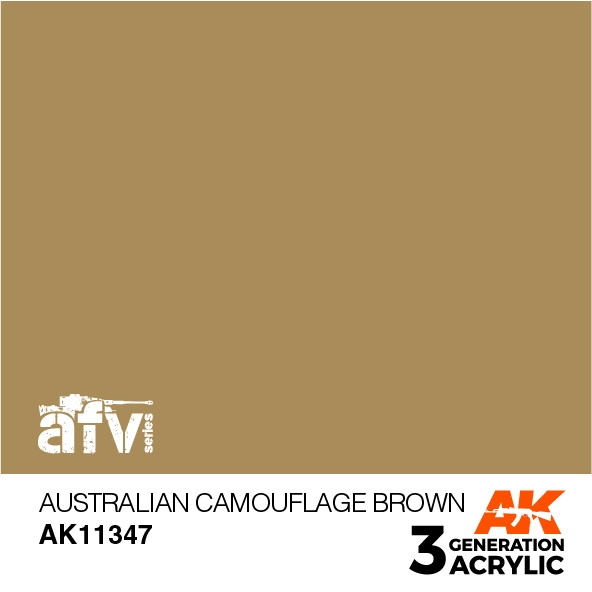 【新製品】AK11347 オーストラリアンカモフラージュブラウン 【AKアクリル3G (サードジェネレーション)】