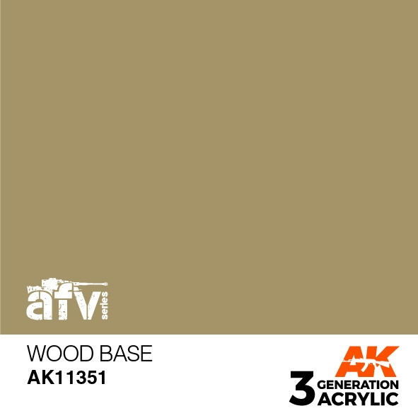 【新製品】AK11351 ウッドベース 【AKアクリル3G (サードジェネレーション)】