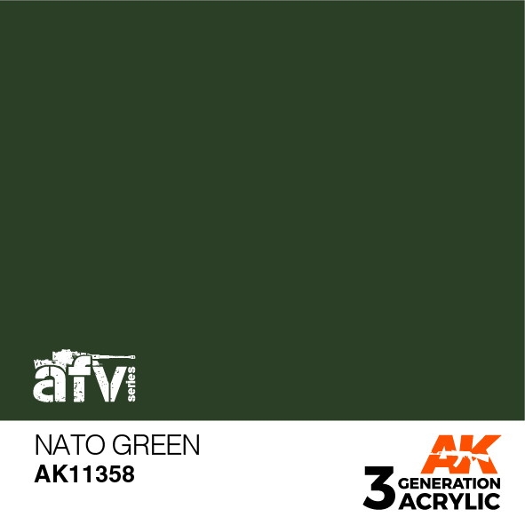 【新製品】AK11358 NATOグリーン 【AKアクリル3G (サードジェネレーション)】
