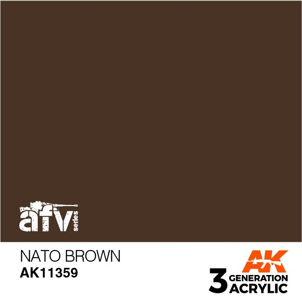 【新製品】AK11359 NATOブラウン 【AKアクリル3G (サードジェネレーション)】