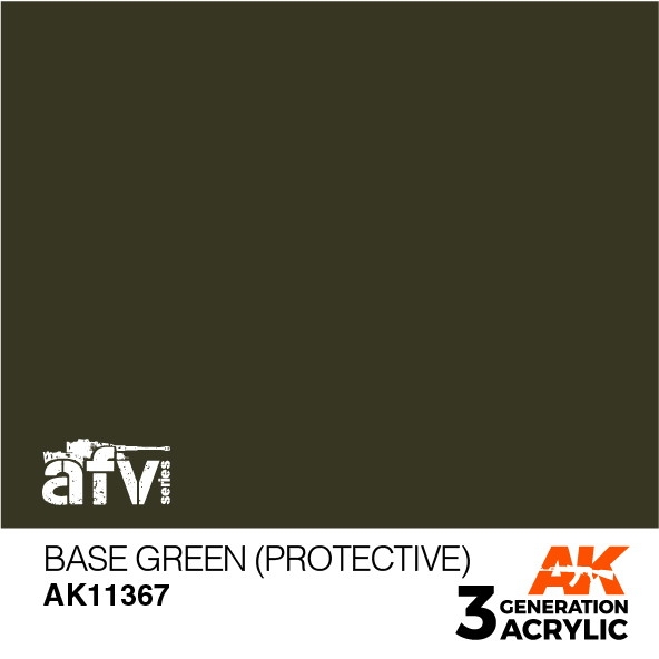 【新製品】AK11367 ベースグリーン(プロテクティブ) 【AKアクリル3G (サードジェネレーション)】