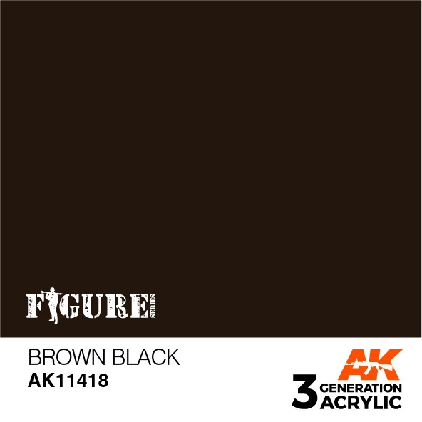 【新製品】AK11418 ブラウンブラック 【AKアクリル3G (サードジェネレーション)】