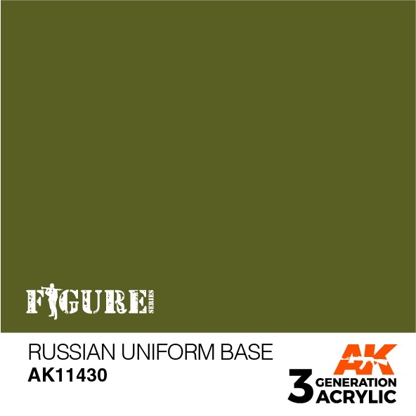 【新製品】AK11430 ロシアンユニフォームベース 【AKアクリル3G (サードジェネレーション)】